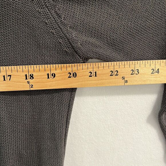 Eileen Fisher Summer/Spring Sweater Gray Sz M - Picture 8 of 10